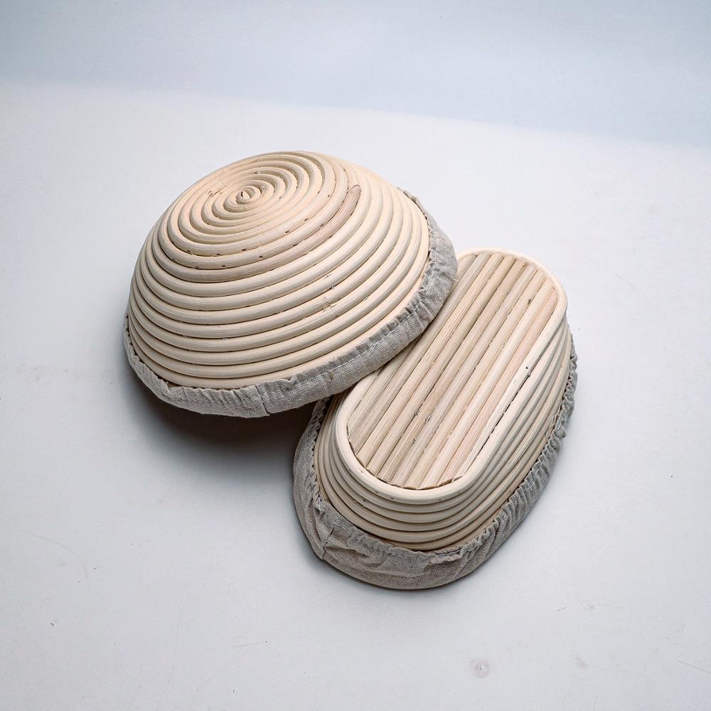 Bread Banneton Proofing Basket Round/Oval - Baskets Sourdough Brotform Proofing Basket for Sourdough Bread Making