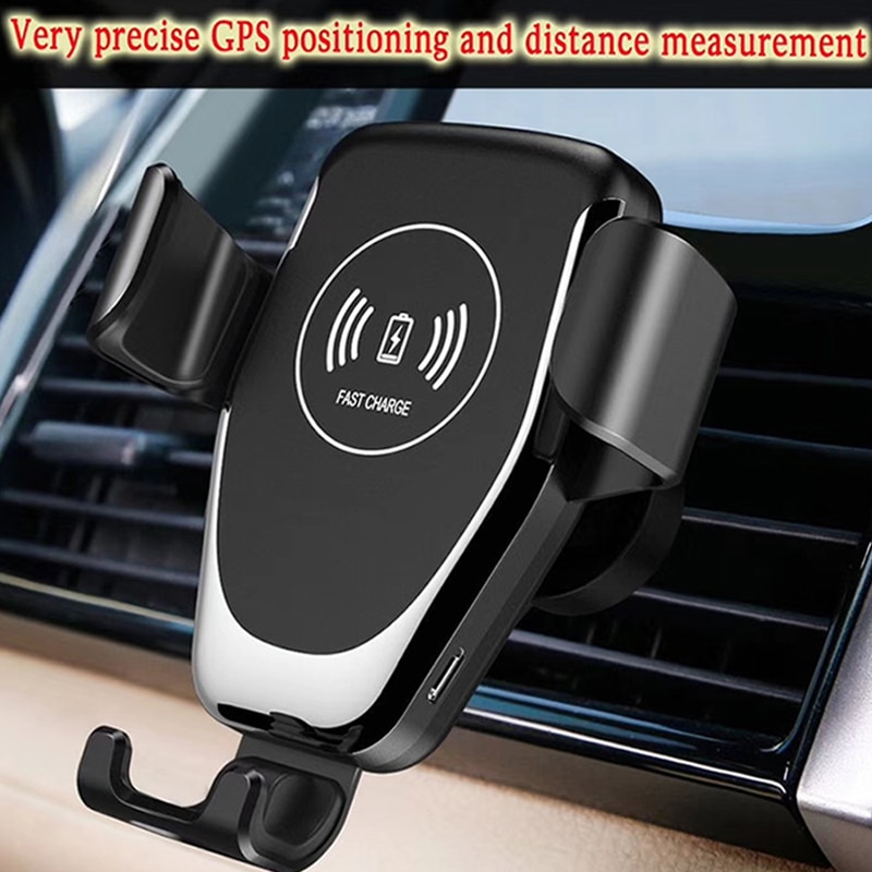 Car Wireless Fast Charging Stand Holder for iPhone 11 Pro Max Xs 8 USB Car Wireless Quick Charger Bracket for Samsung S20 S10 S9