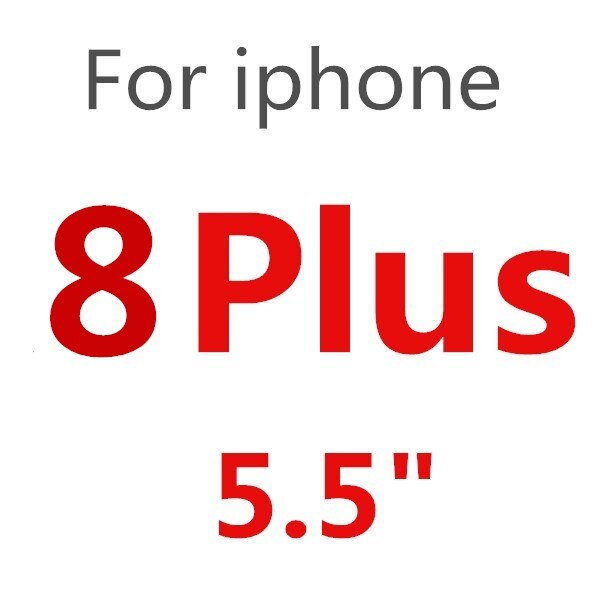 Cristal mate esmerilado RONICAN para iphone SE vidrio templado dureza 9h iphone 6 7 vidrio protector a prueba de explosiones para iphone 5s 4: for iphone 8 Plus