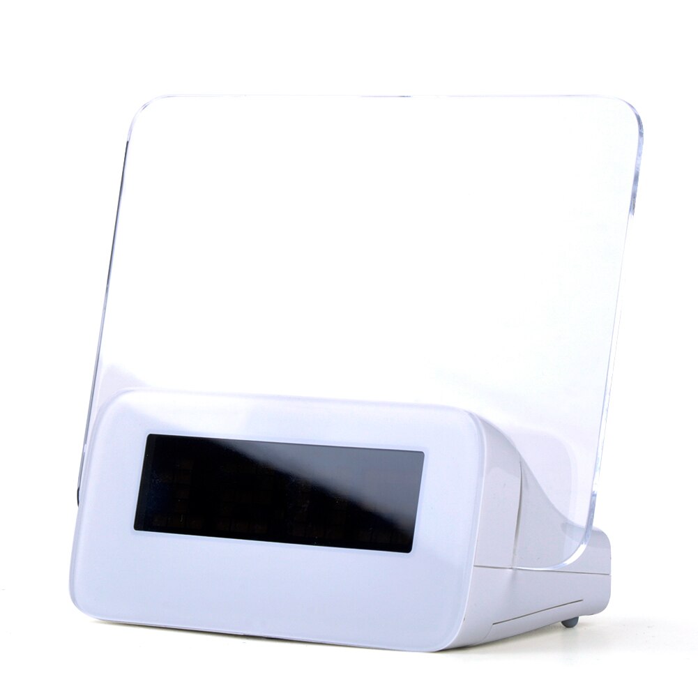 Electric Calendar LED Light Practical Bedside Luminous Digital Multifunctional Low Noise Alarm Clock Message Board