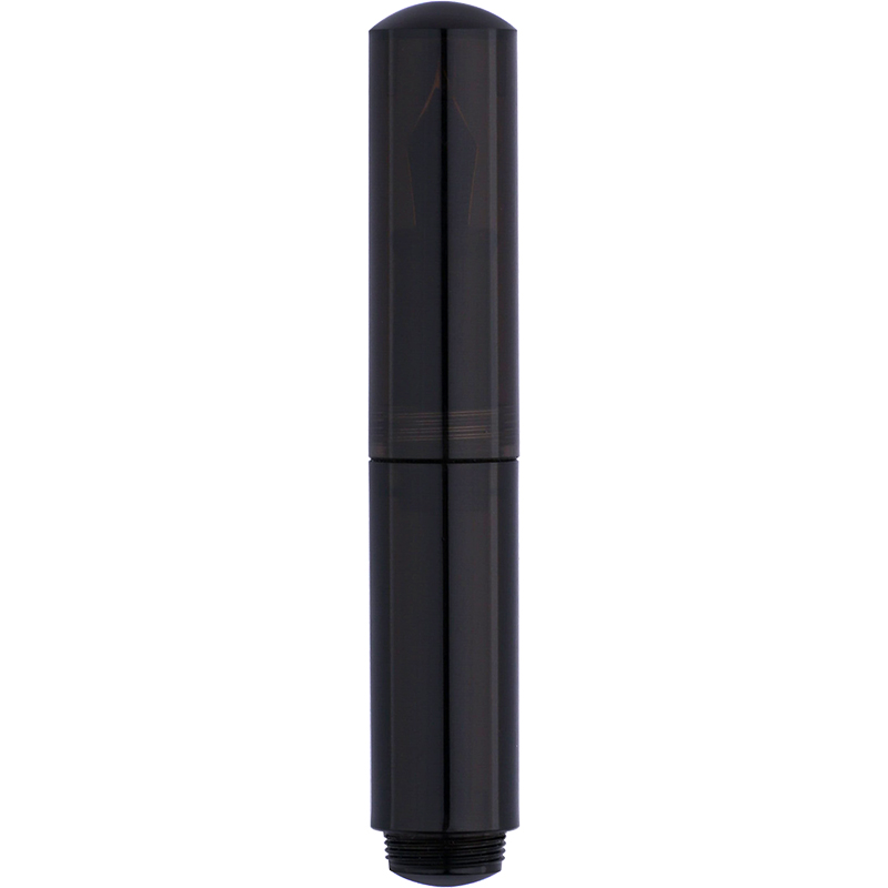 MAJOHN Wancai Mini 2.0 Transparent Pocket-Size Eyedropper Fountain Pen EF/F Nib Ink Pen Portable Writing Set: black / F