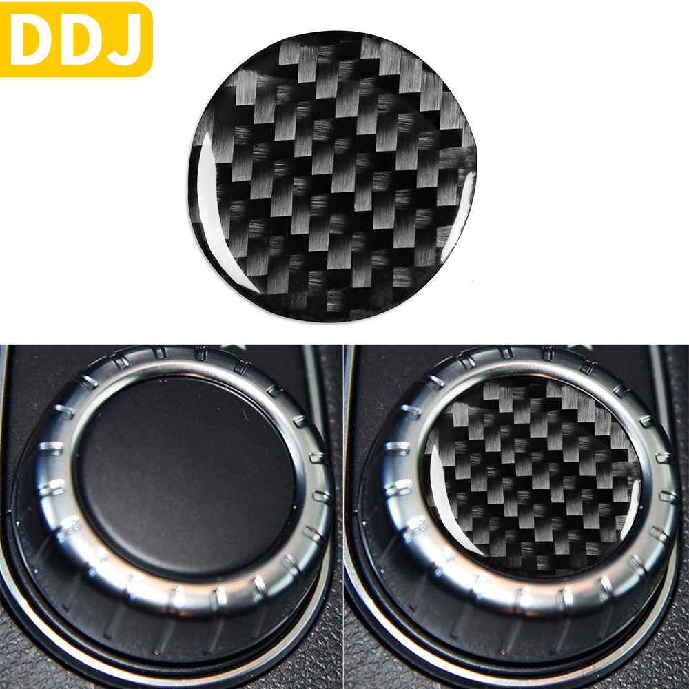 Carbon Fiber Cupholder Cover Trim – For Mercedes CLA & GLA (LHD)