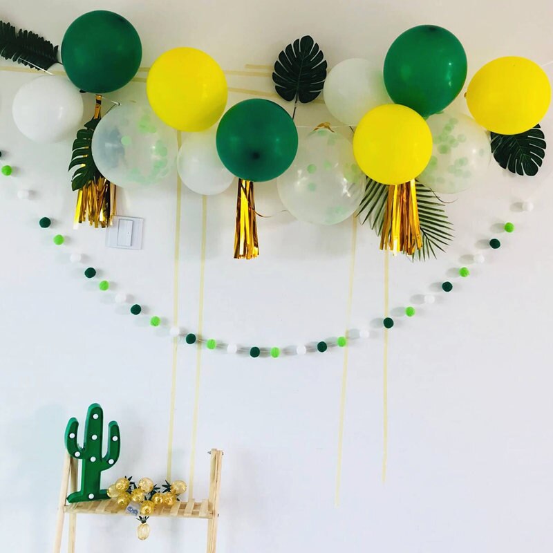Imgaby-boule de cheveux, ornement Macarons, boule à suspendre, accessoire de tir, décoration d'anniversaire, nordique: 13