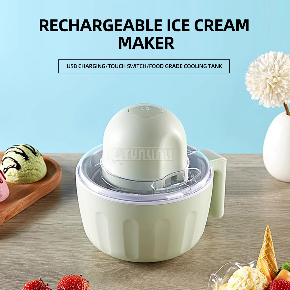 Mjukglassmaskin liten hemlagad glass mjukglassmaskin milkshake mixer glassmaskin