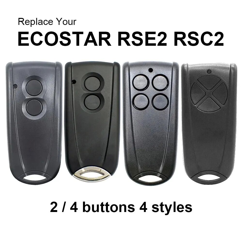 Hörmann ecostar rsc 2-433 rse 2-433 garageport fjernbetjening til liftronic 500/700/800 sender portronic  d2500/d5000/s400