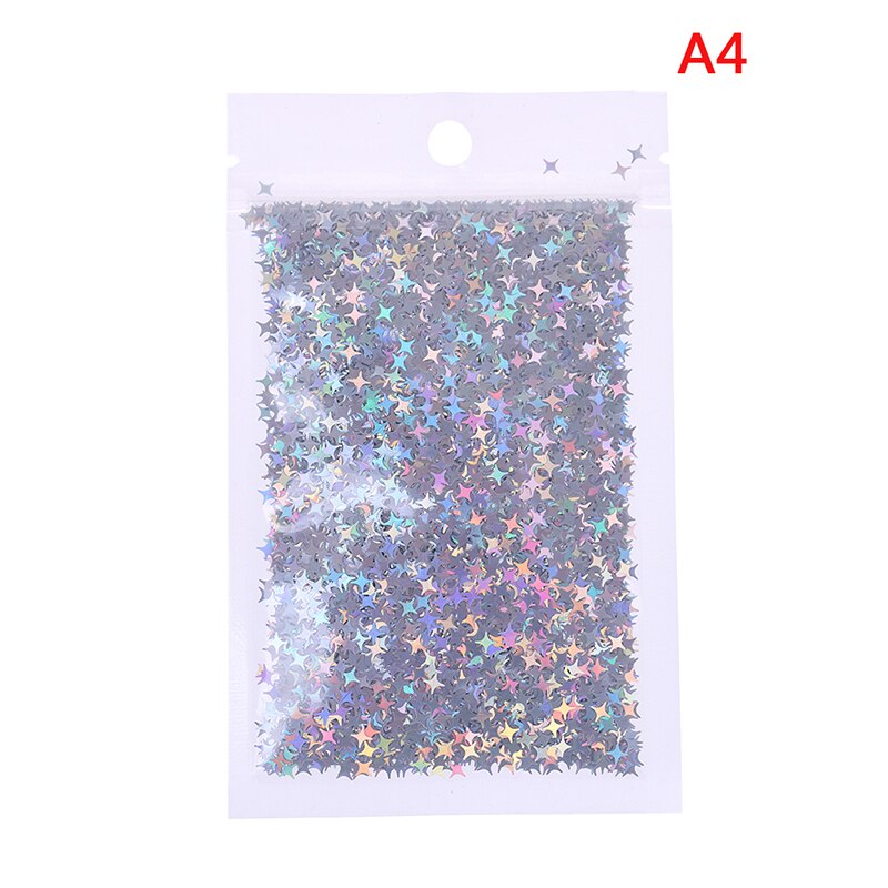 10g mischen Pailletten Pailletten Ultra Dünne Glitzernde Sterne PVC verlieren Pailletten Handwerk DIY Manikübetreffend Nagel Kunst Dekoration: 4