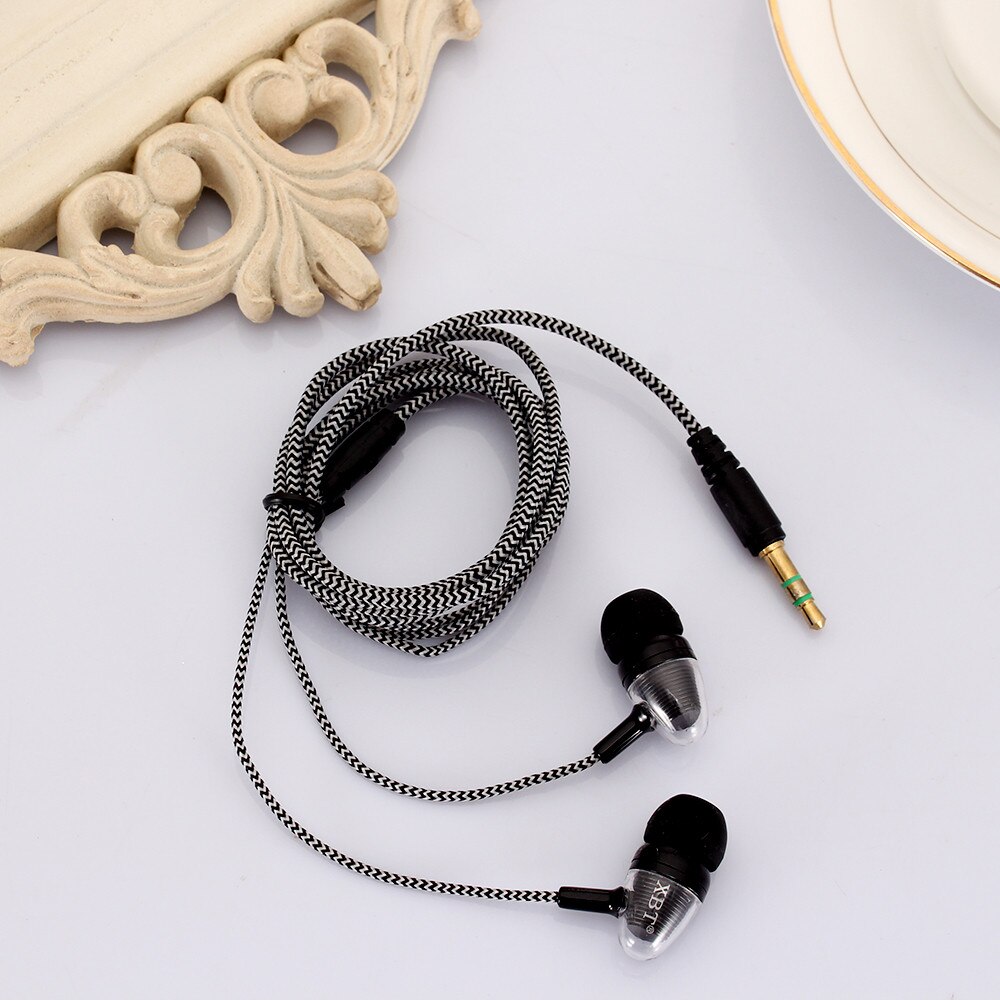 Earphones Universal In-ear Wired Headset Without Microphone 3.5mm Jack Earbuds Earphone For Cell Phone In Stock 24: Black