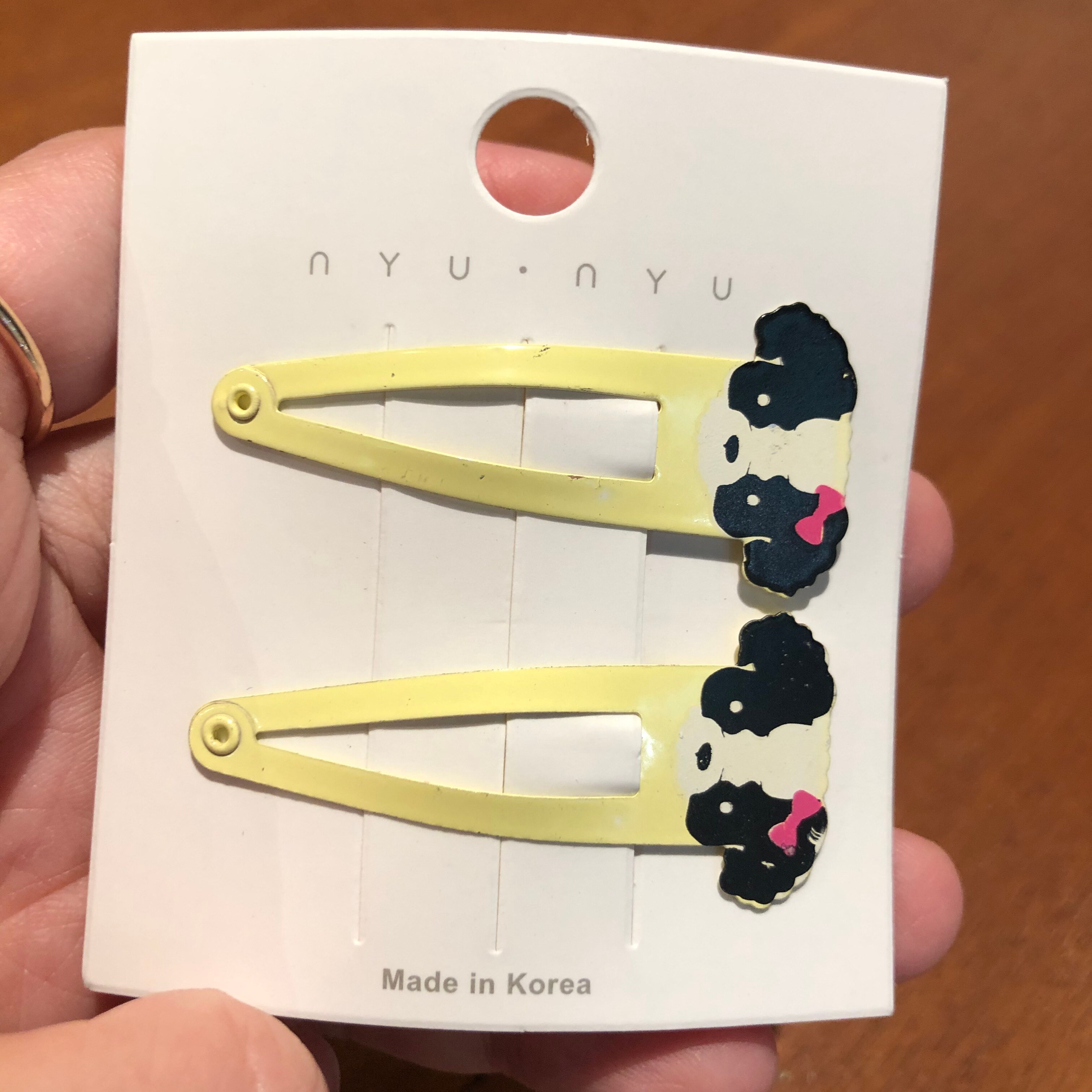 2PCS/Set Cartoon Animal Metal Hair Pins Lovely Head Wear Cat Dog Mermaid Lion Icon Hair Clips For Girls BB Hair Accessories