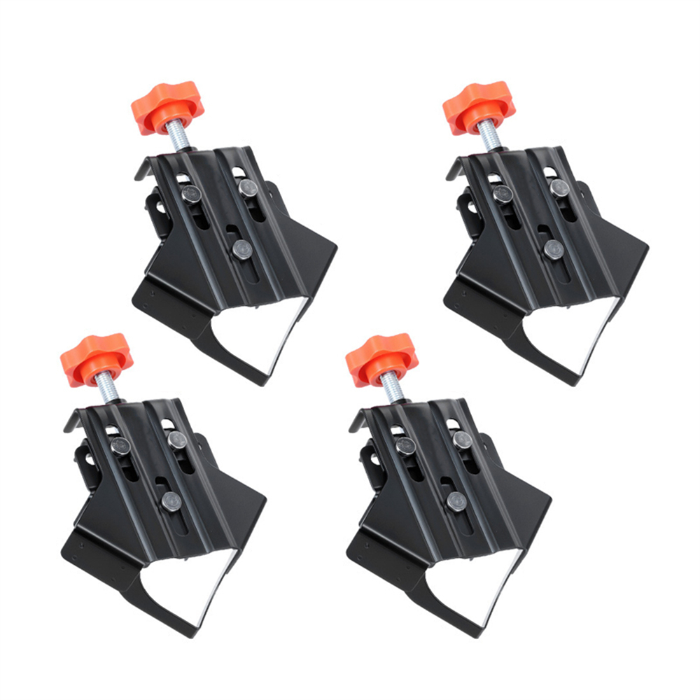 1/4 st 90- graders hörnklämmor för träbearbetning, snabbjusterbara, fjäderbelastade träbearbetningsklämmor, skåp, fotoinramning: Grön