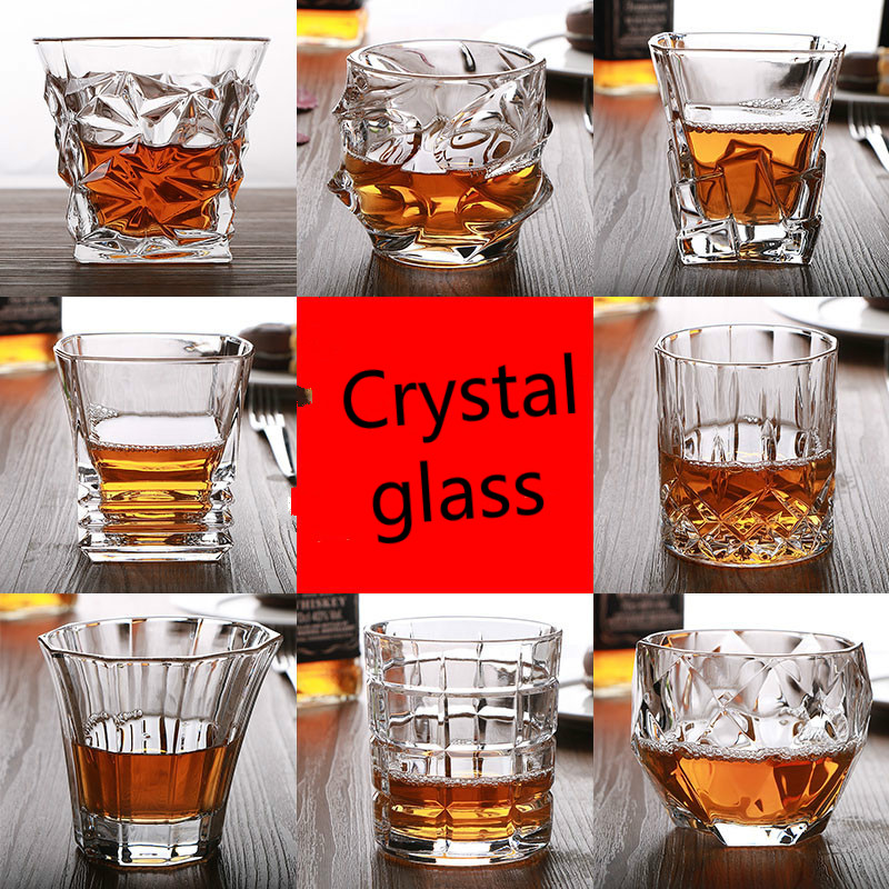 Kristal Glas Hittebestendig Whiskey Glas Wijn Glas Bier Glas Sap Cup Theekopje Whiskey Decanter Thuis Bar Wijn CL120818