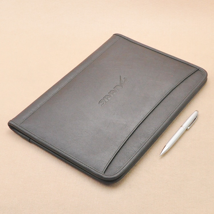 343x250mm faux leder A4 konferenz ordner-datei unterschrift ordner für dokument mit rechnung tasche Nachfüllung papier schreiben Pad 1262A