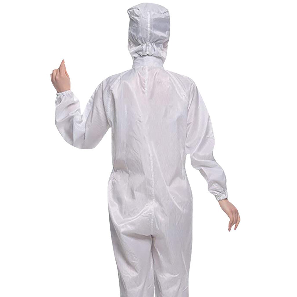 Disposable Protection Gown Dust Spray Suit Siamese Non-woven Dust-proof Anti Splash Clothing Safely Clothes In Stock#E30