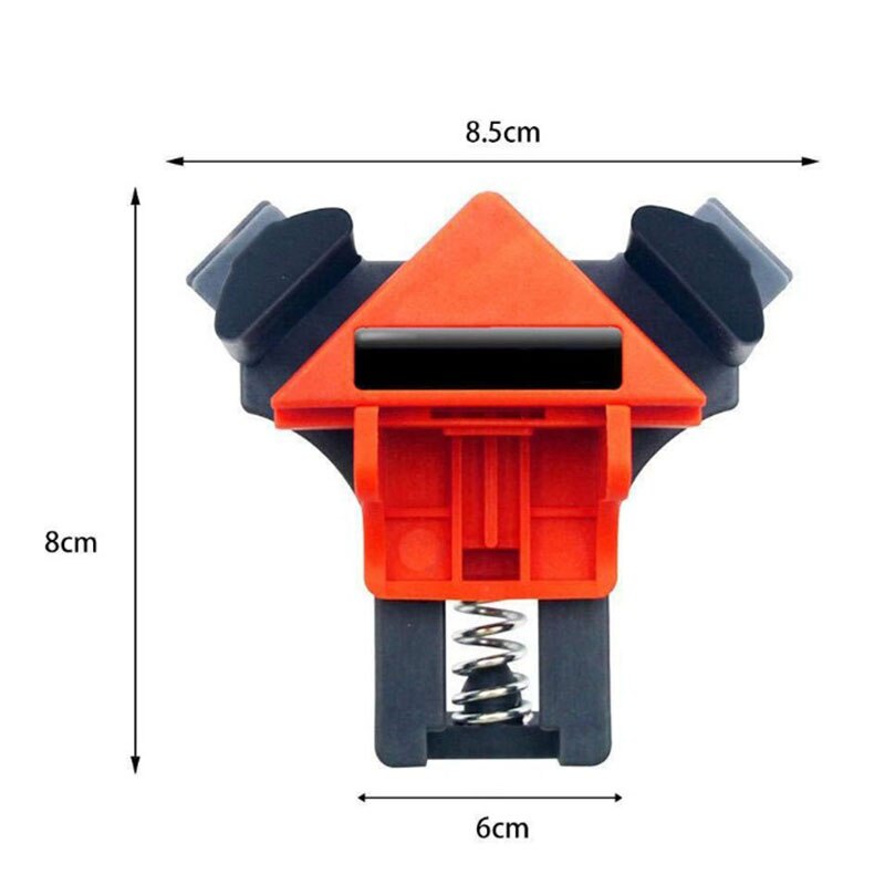 4 Stuks 90 Graden Klemmen Voor Houtbewerking Bevestiging Clips Meubels Repaire Foto Versterking Corner Clip Houtbewerking Klemmen Tool