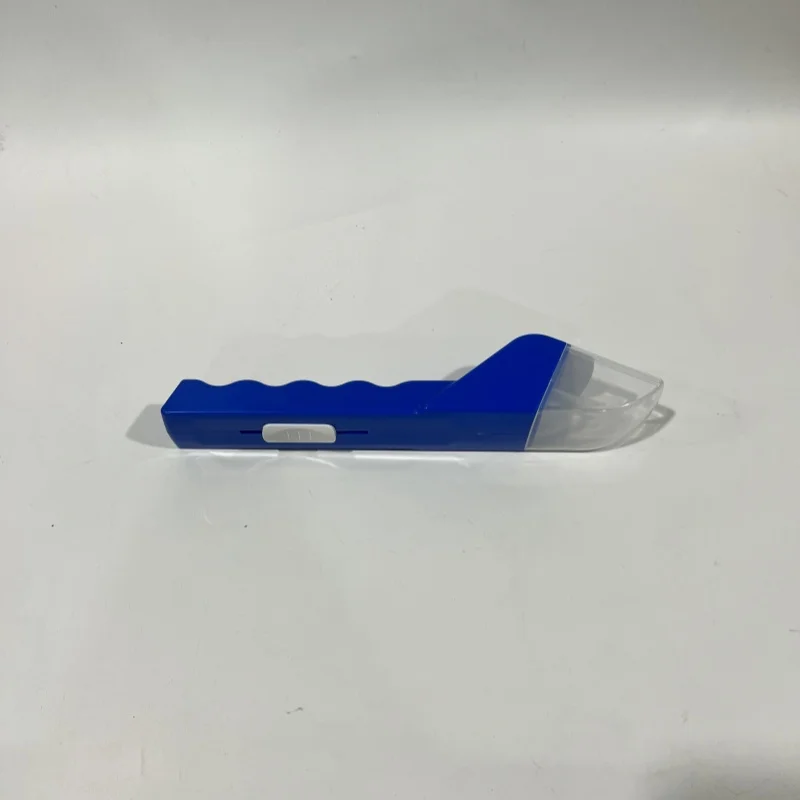 Ming insektsfälla bärbar genomskinlig press spindelfälla för inomhus- och utomhusbruk insektsskådare beröringsfri insektsfälla: Blå