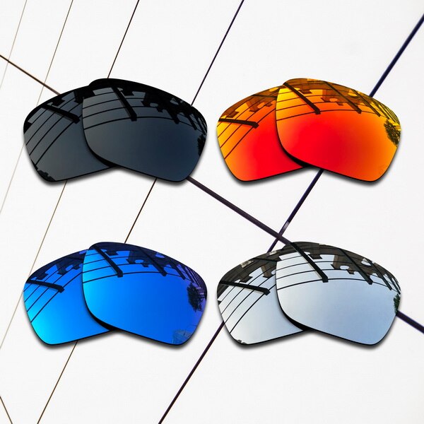 EOS Polarisierte Ersatz Linsen für Oakley Fuel Cell Sonnenbrille-Sorten Farben: All-Polarized 4 Pair
