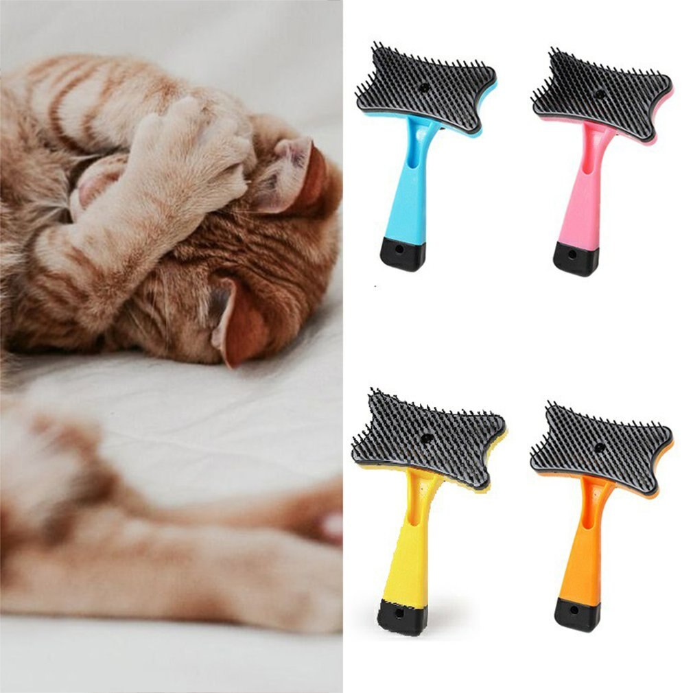 Self Clean Dog Brush Puppy Hair Grooming Pet Cat Brush Combs Dog Shedding Brush For Long & Short Hair