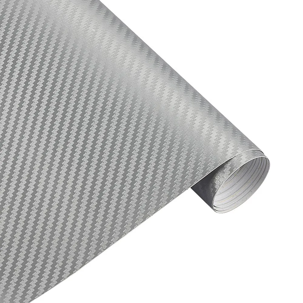 Filme de vinil de fibra de carbono 3d, 50cm de largura, 3m, adesivos de carro, à prova d'água, faça você mesmo, veículo, motocicleta, estilo de carro, acessórios de rolo