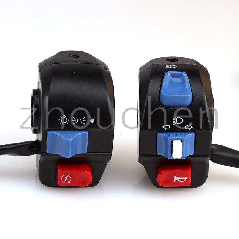 Interrupteur de commande de guidon pour SCOOTER chinois GY6, 4 temps, TAOTAO JCL ZNEN BMS, clignotant, phare électrique antibrouillard