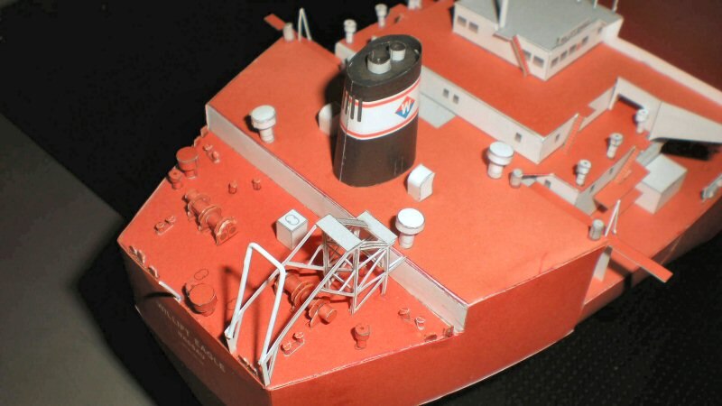 1:400 escala Polonia transporte de carga pesada Willift águila artesanía papel modelo Kit hecho a mano rompecabezas de juguete