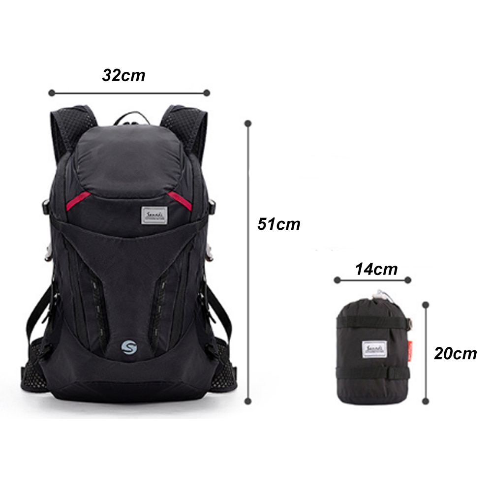 Lightweight Portable Foldable Backpack Waterproof Backpack Folding Bag Ultralight Outdoor Pack for Unisex Travel Hiking X228D