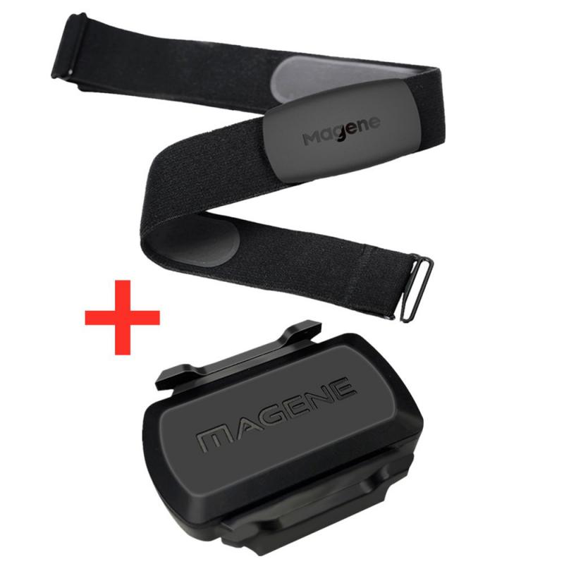 Magene H64 Hartslag Sensor Bluetooth Mier Upgrade H64 Hr Monitor Met Borstband Dual Mode Computer Bike Sport Band riem: option 1