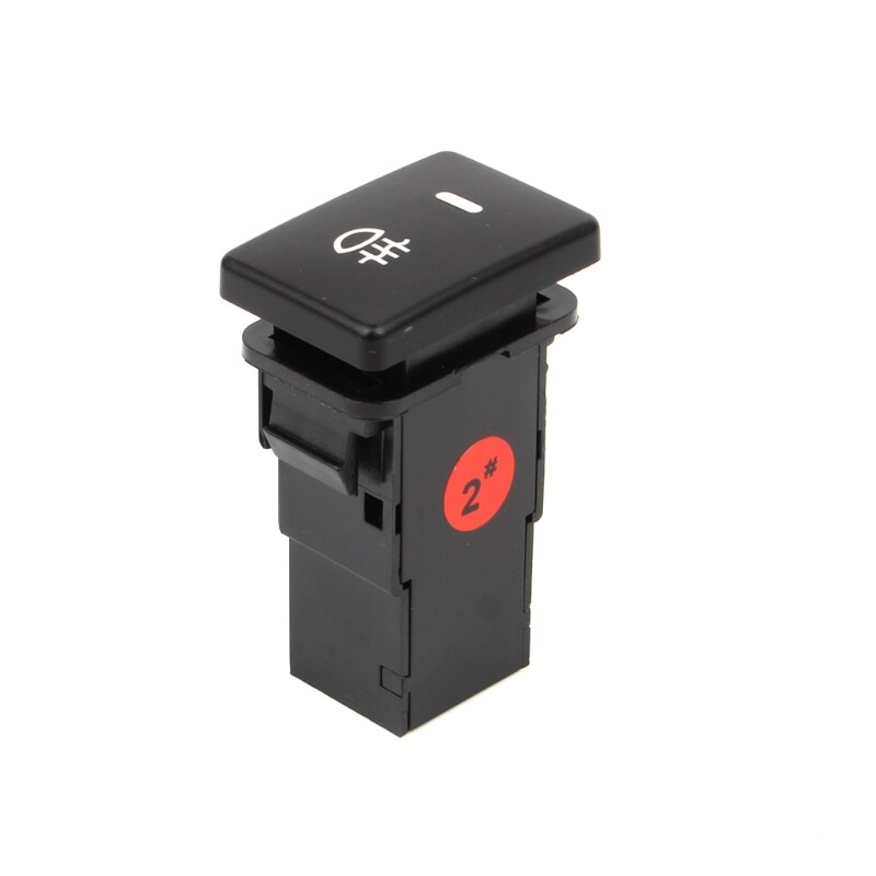 Bouton poussoir de feu antibrouillard arrière, 12v dc, 4 fils, pour Toyota Camry Prius Corolla