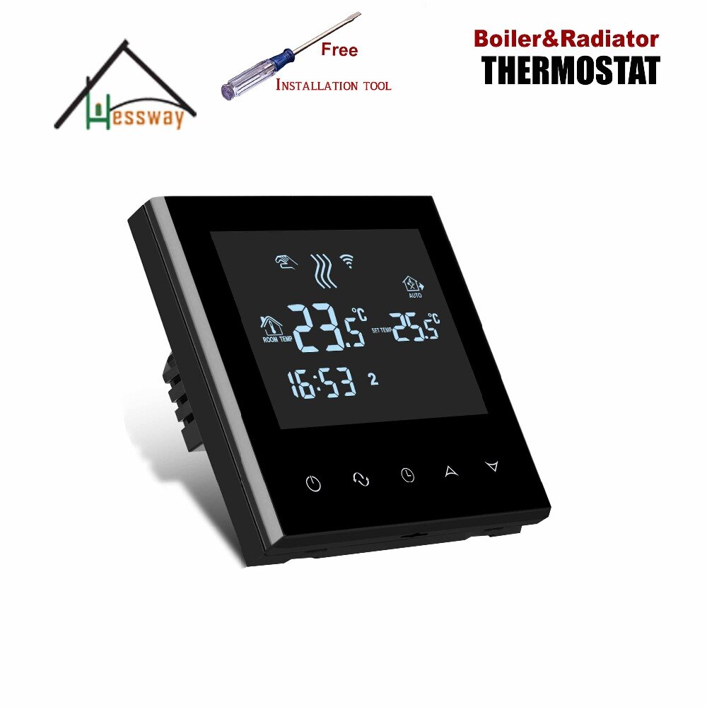 EU programmable thermostat thermostatic radiator valve for Linkage Controller Passive contact