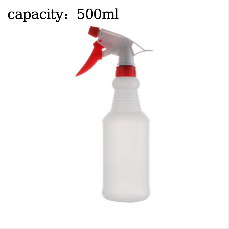 1000ml sprøyteflasker plante blomster vannkanner manuell tåke vannspray potte husholdning hage vanning vanningsverktøy: Svart