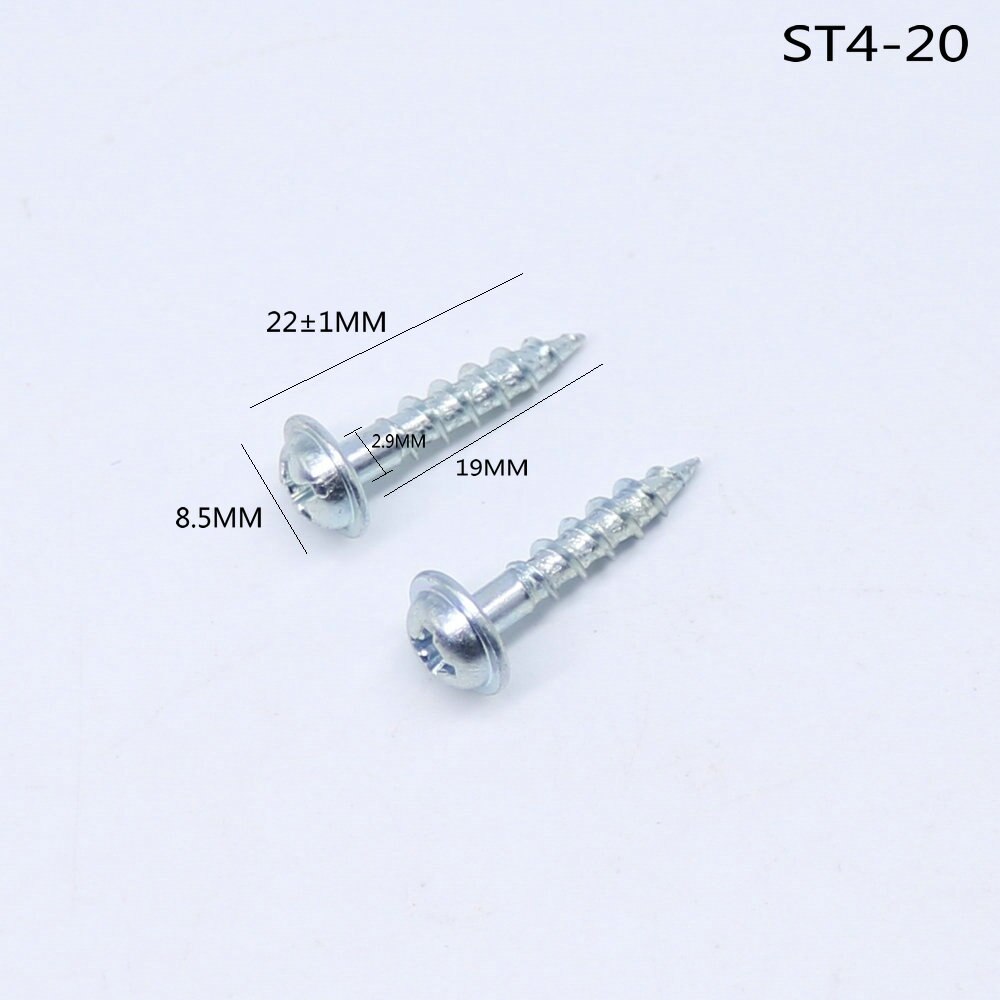 100PCs High Strength Self-tapping Screws For Pocket Hole Jig Woodworking Tools