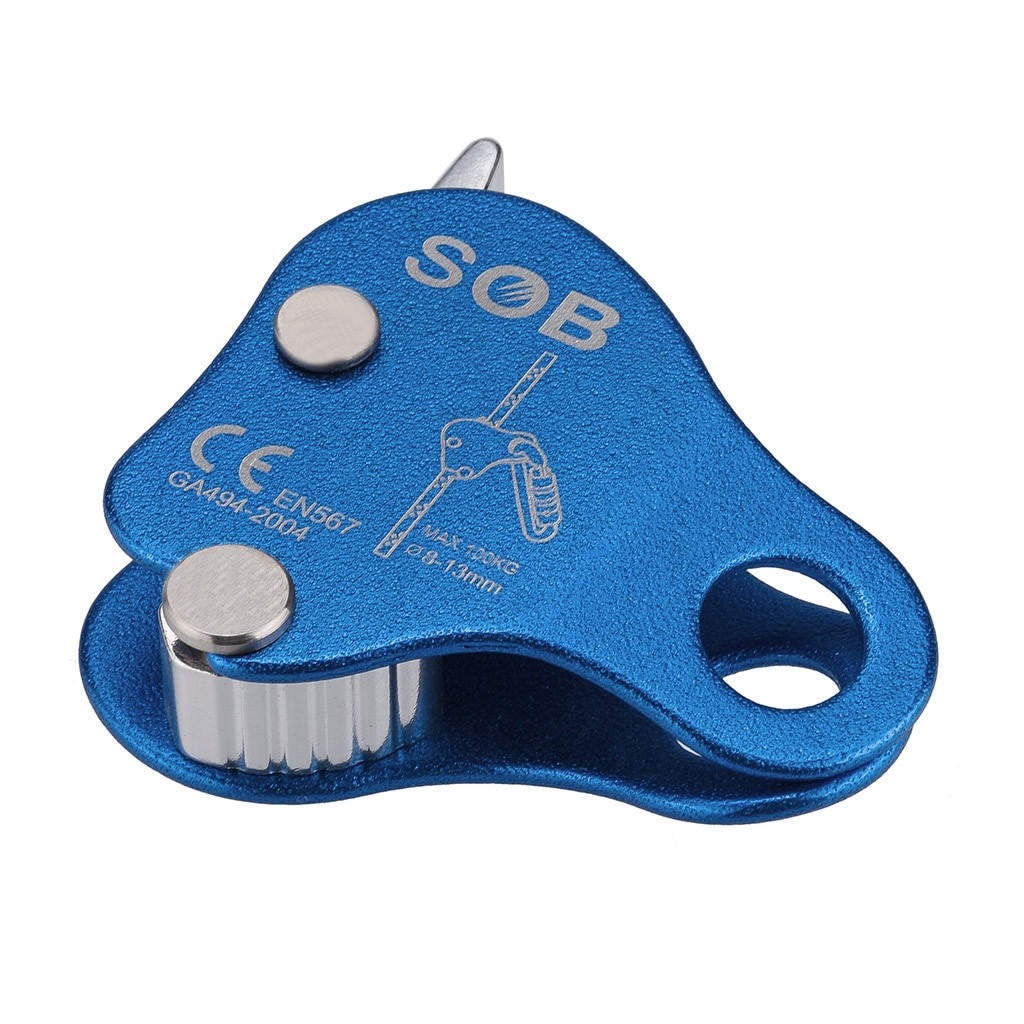 Outdoor Climbing Mountaineering Gear Rope Grab Protection Rappelling Gear Outdoor Gadget Mountaineering Accessories #GM