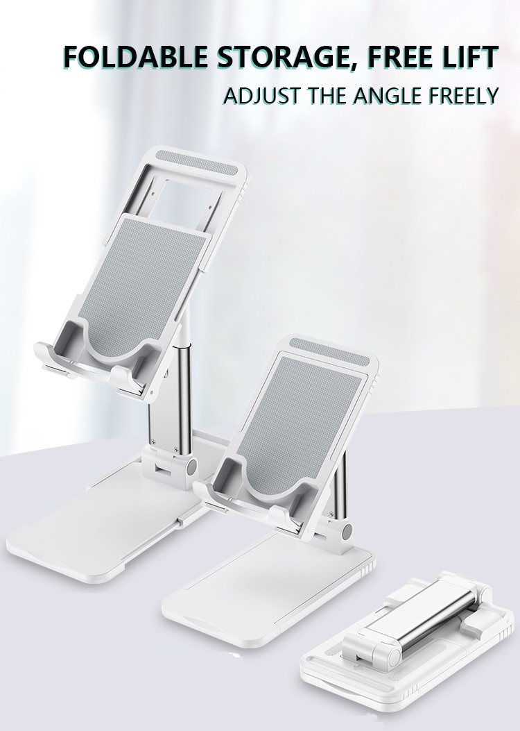Desktop-tablet-ständer für ipad pro 11 10.5 air 3 10.2 mini, verstellbarer, faltbarer soporte-tablet-halter für samsung-ständer