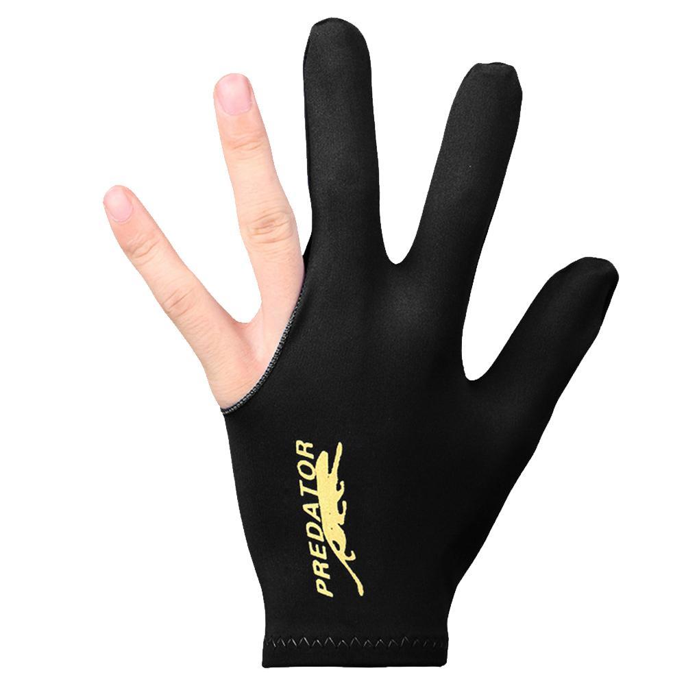Gants de Batteur de Piscine Predator, Ultra Soyeux, Respirants, Antidérapants, artificiel astiques à 3 Doigts, Double Couture, Magasins