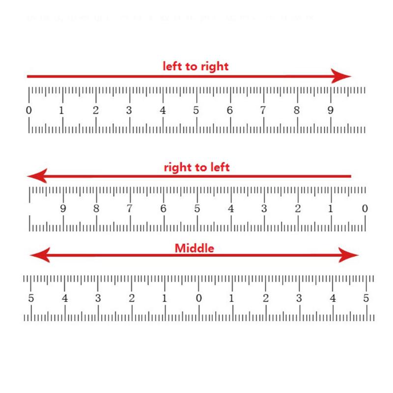 1M/2M/3M Stainless Steel Sticky Scale High Precision Woodworking Guide Rail Self-adhesive Ruler Tape Measure Flat Ruler