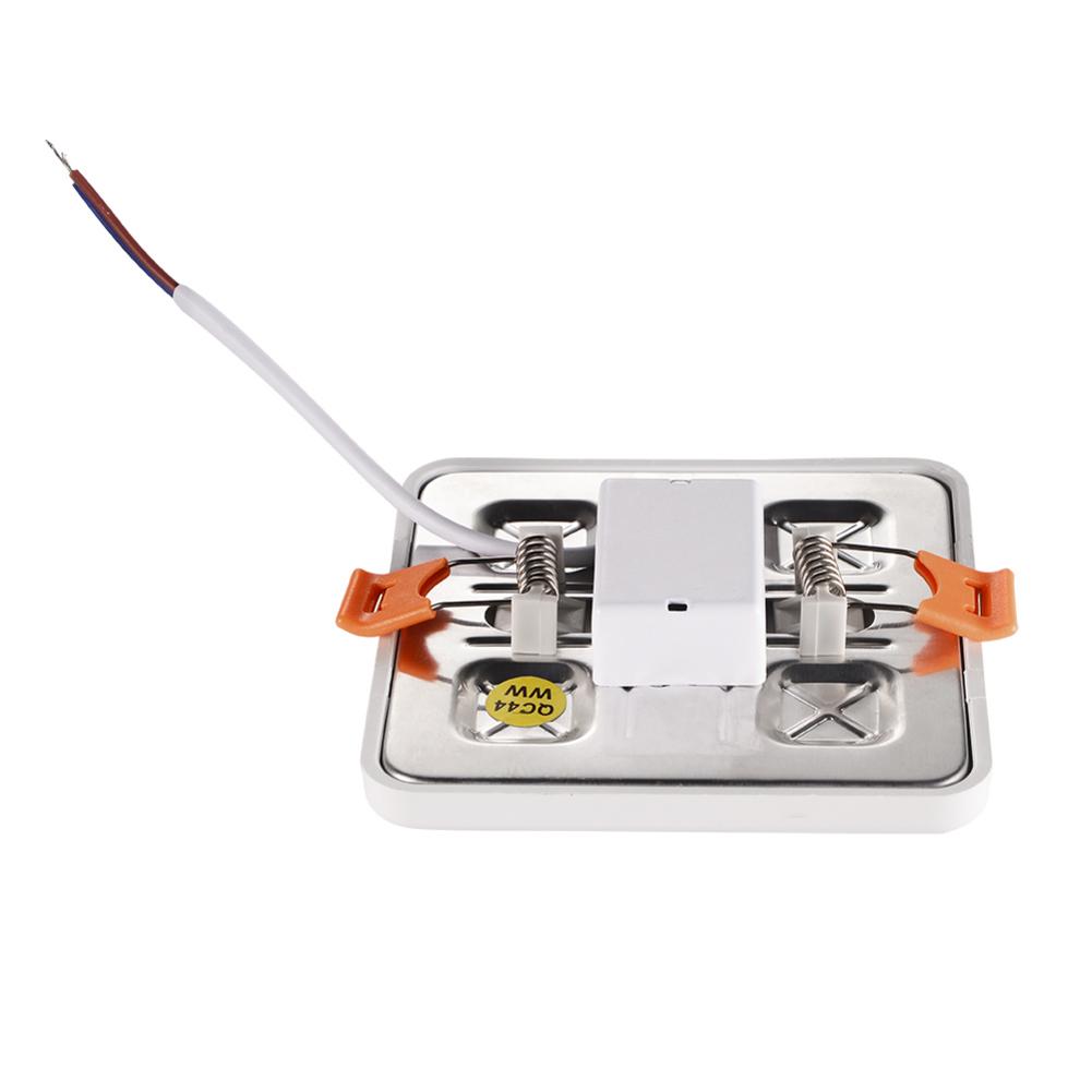 LED Panel Light Square Ultra Thin LED Downlight AC85-265V 6W 8w 15w LED Ceiling Recessed Light For Indoor Bathroom Illuminate