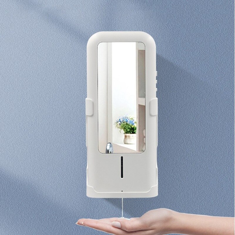 Wall Mounted Auto Soap Dispenser Touchless ligent with Mirror