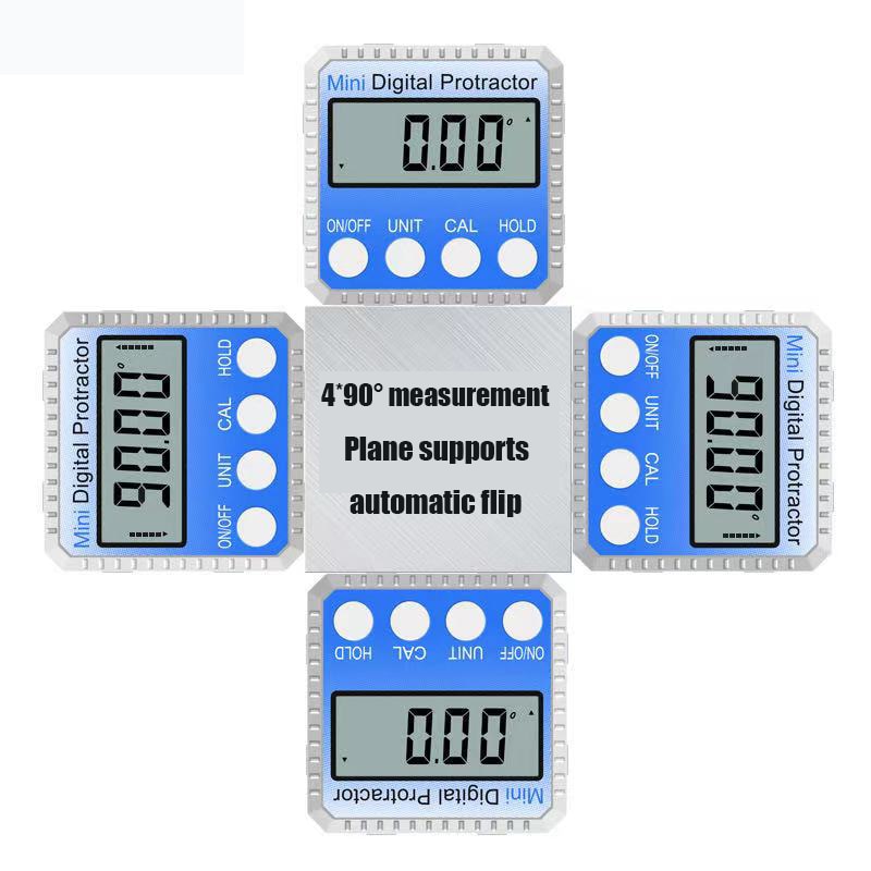 360 stopni kątomierz goniometr elektroniczny goniometr cyfrowy kątomierz inklinometr narzędzia robić obróbki drewna przyrządy pomiarowe
