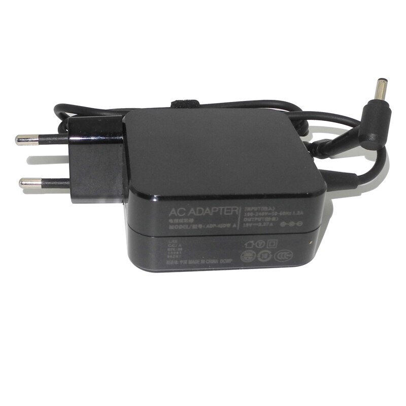 Adaptador de CA de 19V, 2.37A, 45W para portátil Asus Zenbook UX21A, UX31A, UX32A, UX32V, UX32VD, cargador de 4,0mm x 1,35mm