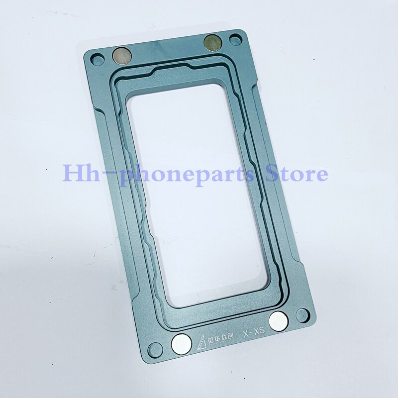 Cadre de supérieure pour iPhone 11 pro max X XS max, moule dédié, cadre en verre, support de colle froide, moule de réparation d'écran tactile: for xsmax