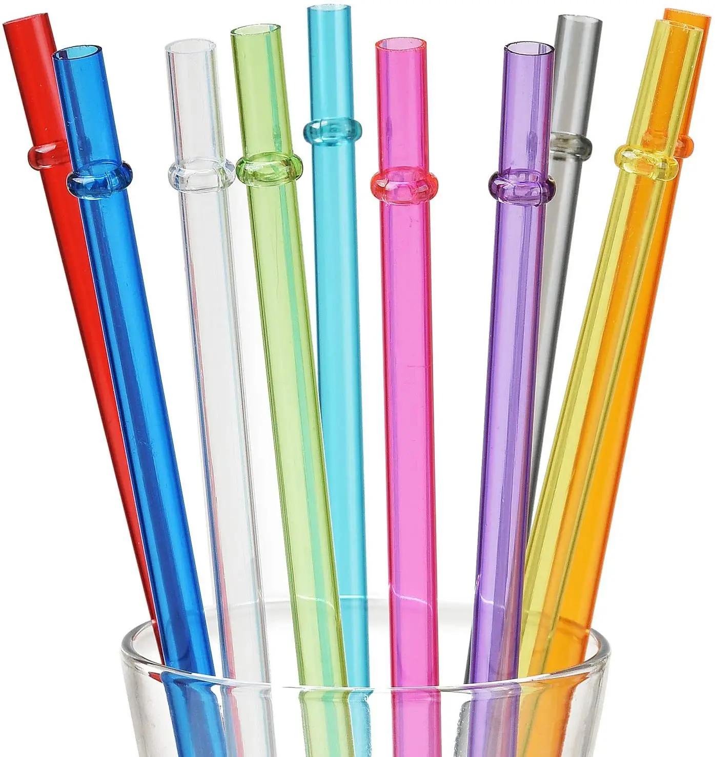 50 Ou 100 Pailles-Cuillères Colorées Pour Milkshake & Smoothie - Idéales Pour Fêtes, Anniversaires Et Bars