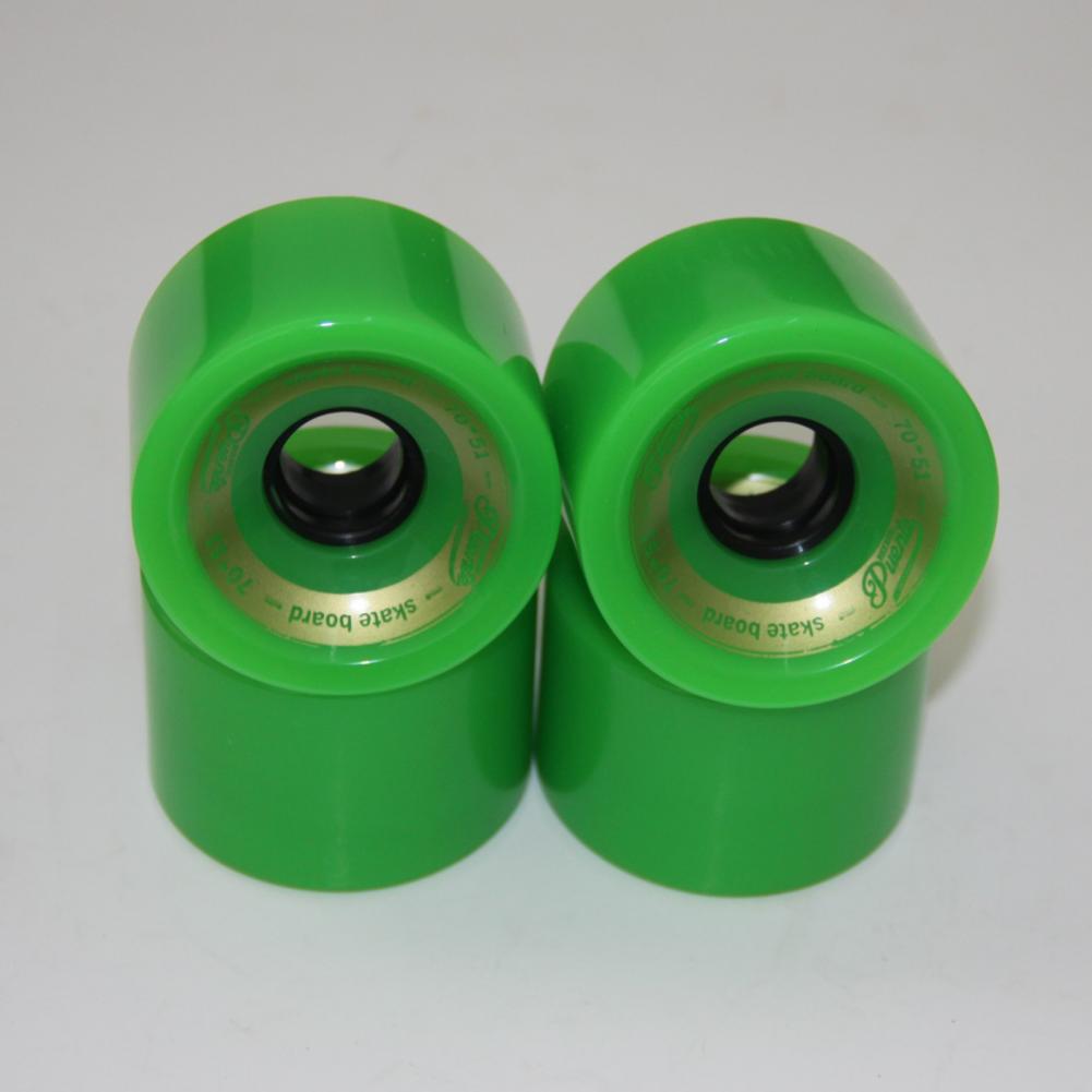 Roues de patins pratiques, stables, robustes, couleur vive, bonne résistance, 1 pièce/4 pièces