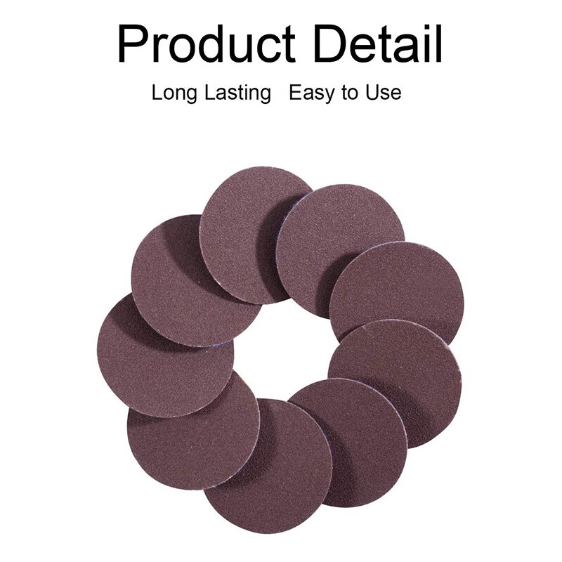 thumbnail image 2 of Benchmark Abrasives 2" Roloc Quick Change Sanding Discs - 120 Grit, Aluminum Oxide, 100 Pack 2 of 4