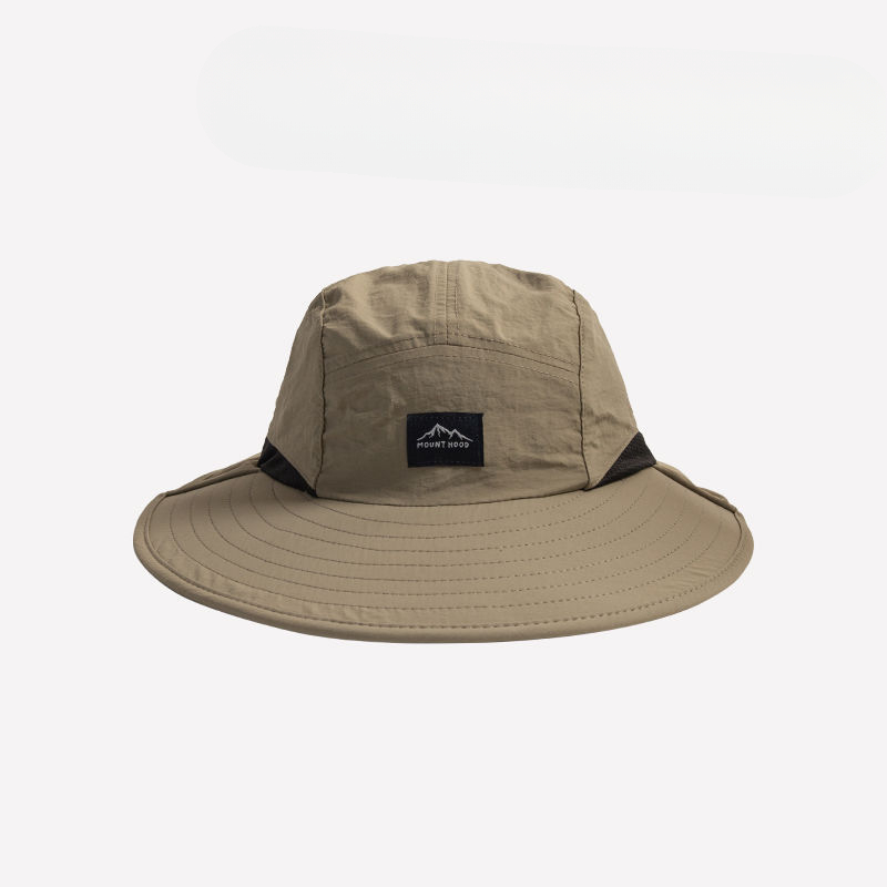 Chapeau de Soleil Panama Unisexe - Large Bord Imperméable Séchage Rapide - Casquette Visor Extérieur Respirant avec Rabat de Cou