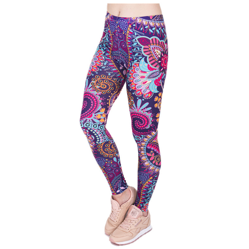 Naisten legginssit artez ympyrä kukka leggingsit kevät fitness leggins ohuet leginsit plus kokoiset matalavyötäröiset legginsit naisten gootti