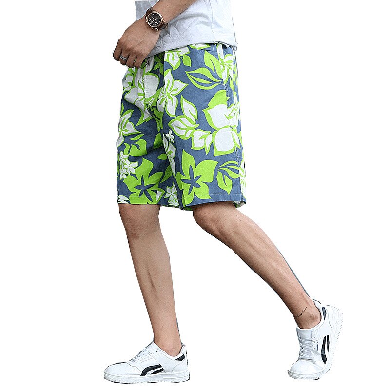 Airgracias miesten shortsit kesä miesten rantashortsit puuvilla rento miesten lauta lyhyt homme bermuda merkki vaatteet 6xl: Vihreä / 4xl