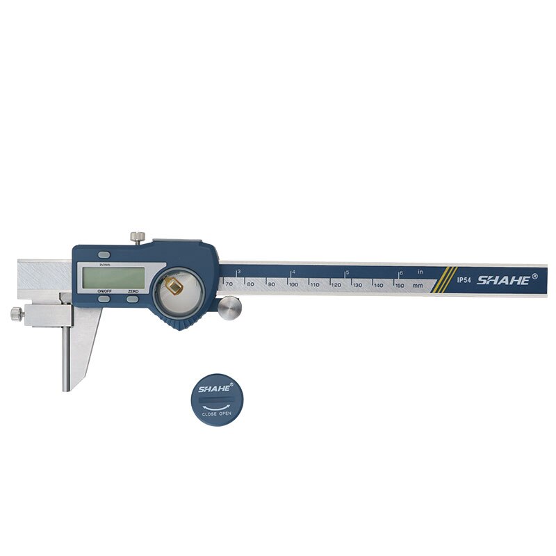 Calibrador digital de acero de 0-150mm, calibrador vernier, micrómetro, medidor digital, calibrador electrónico de espesor