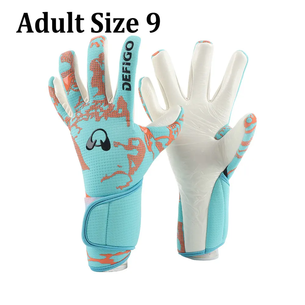 Keepershandschoenen Latex Voetbal Keeper Keepershandschoenen Antislip Dikker Voetbalhandschoen Bescherming Keepershandschoenen Voetbaluitrusting: Bordeaux