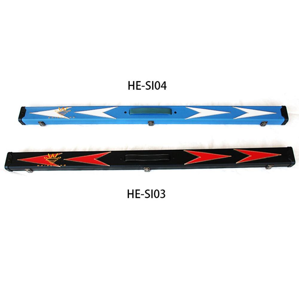factory price leather wooden 3/4 Snooker Cue case