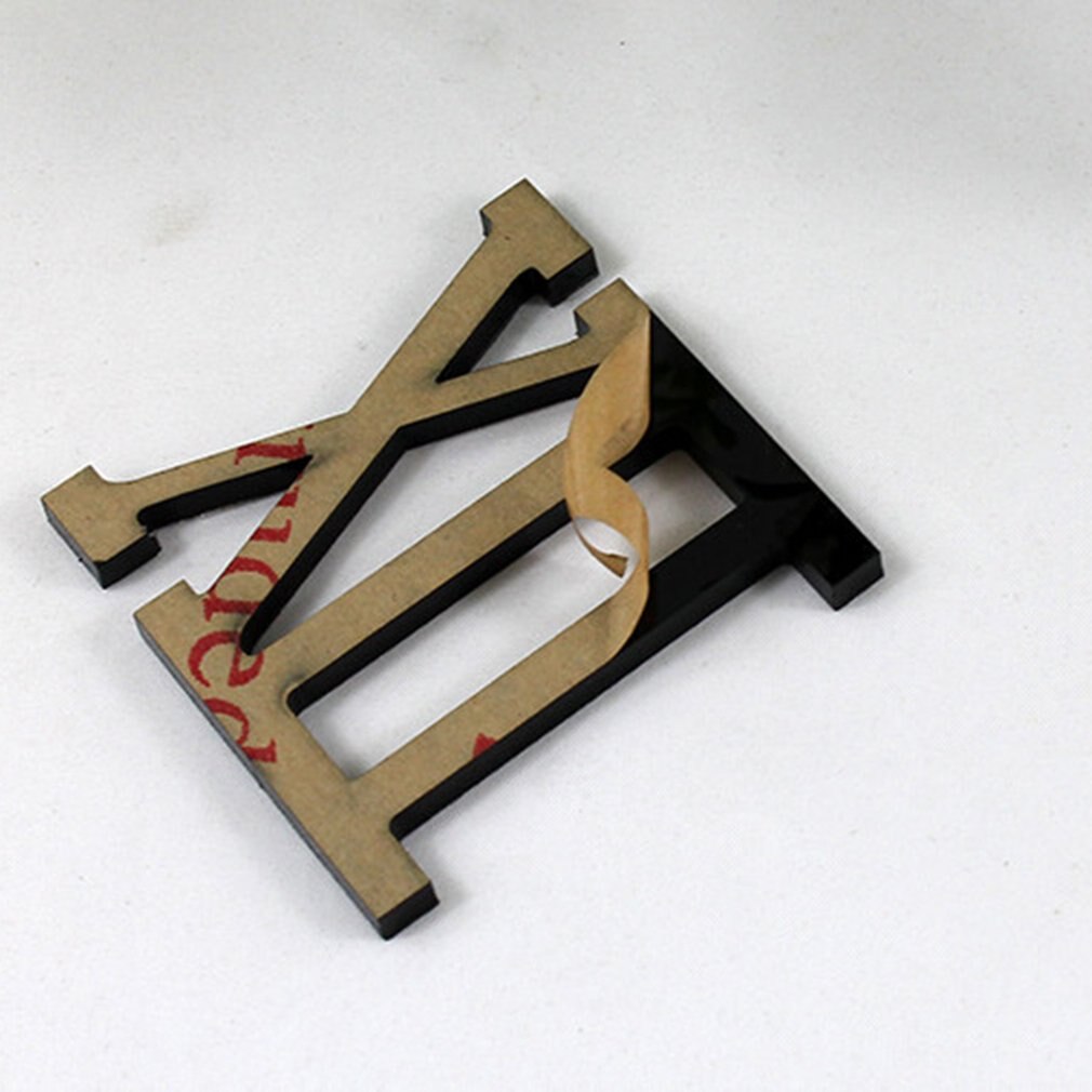 Frameless Roman numeral wall Mute clock mirror sticker wall clock modern for living room home decor