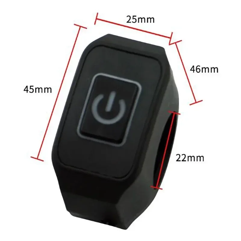 Universal- Motorrad Lenker Schalter Geschmack Geschmack Stecker Schalter für Elektrische Stern Druck Wasserdichte Steuer Schalter