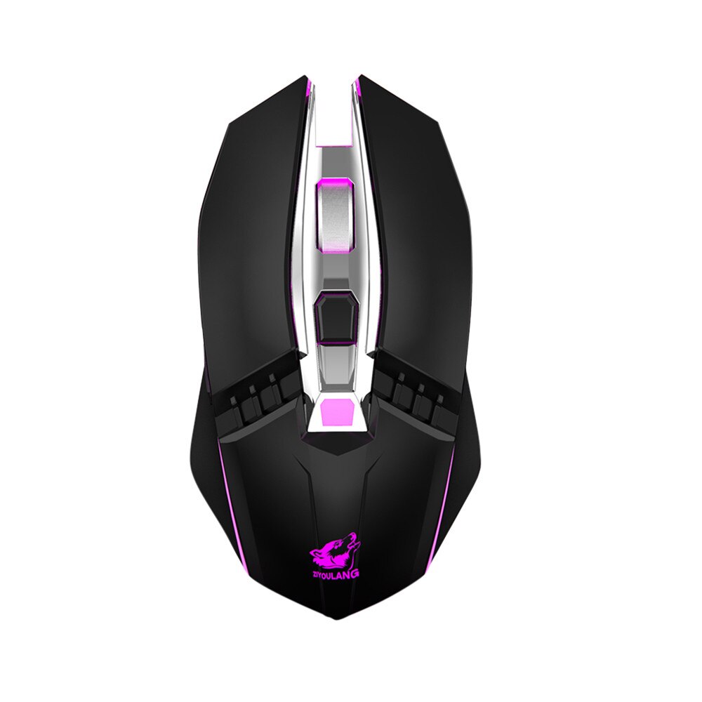 Rechargeable gaming mouse X5 wireless silent LED backlit USB optical ergonomic mouse The sense of technology is born for games